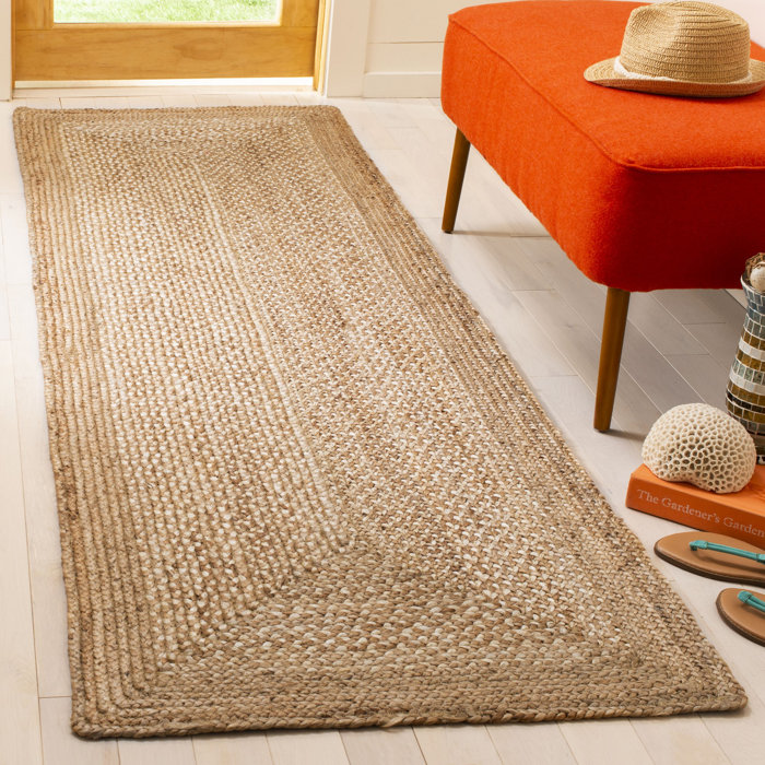 Rosecliff Heights Marie Handmade Flatweave Jute/Sisal Natural/Ivory Rug